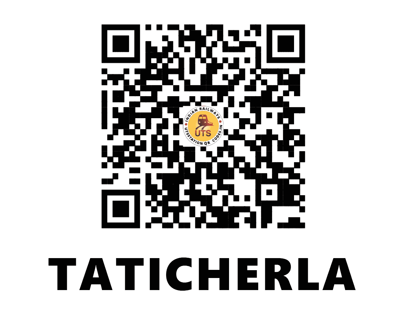 UTS QR Code for TATICHERLA - TAC - SC (ANDHRA PRADESH)